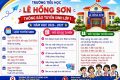 TRƯỜNG TIỂU HỌC LÊ HỒNG SƠN THÔNG BÁO TUYỂN SINH LỚP 1 NĂM HỌC 2026-2027!