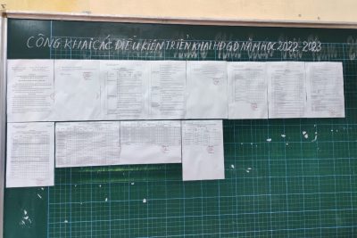 Công khai biểu mẫu 05; 06; 07; 08